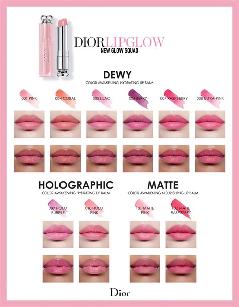 dior lip glow swatches 2019|dior lip glow shades.